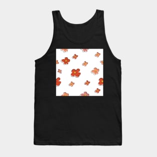 Floral Pattern Tank Top